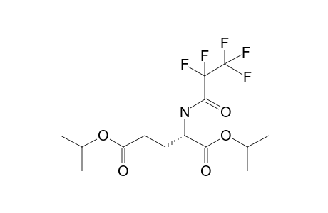 L-Glutamic acid, N-(pentafluoropropionyl)-, isopropyl ester