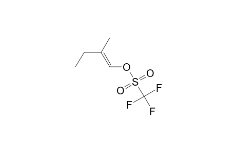 Methanesulfonic acid, trifluoro-, 2-methyl-1-butenyl ester, (E)-