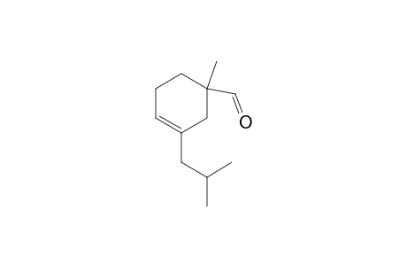 3-isobutyl-1-methyl-cyclohex-3-ene-1-carbaldehyde
