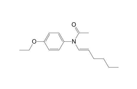 N-(4-ethoxy-phenyl)-N-((E)-hex-1-enyl)acetamide