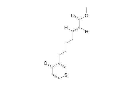 METHYL_(E)-7-(4-OXO-4-H-THIOPYRAN-3-YL)-2-HEPTENOATE