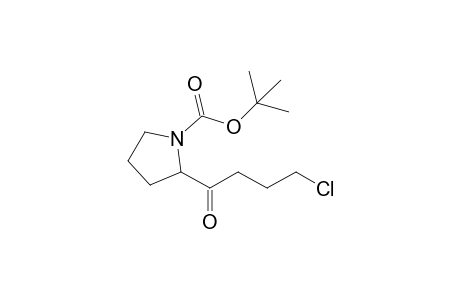 N-(tert-Butoxycarbonyl)-2-(4-chloro-1-oxobutyl)pyrrolidine