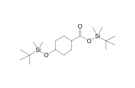 Trans-4-hydroxycyclohexanecarboxylic acid, o-(tert-butyldimethylsilyl), tert-butyldimethylsilyl ester