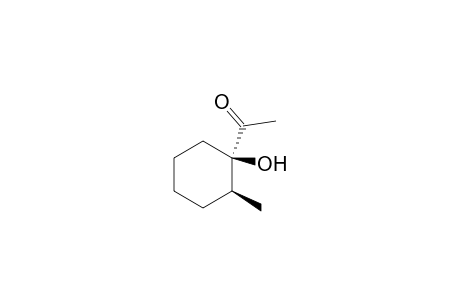 Ethanone, 1-(1-hydroxy-2-methylcyclohexyl)-, cis-