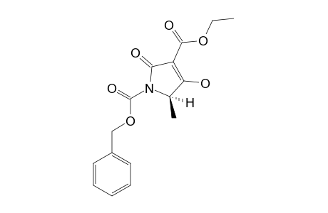 N-BENZYLOXYCARBONYL-3-ETHOXYCARBONYL-5-METHYLTETRAMIC-ACID