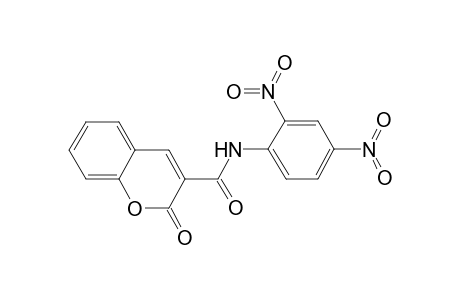 N-(2,4-dinitrophenyl)-2-keto-chromene-3-carboxamide