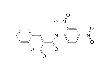 N-(2,4-dinitrophenyl)-2-keto-chromene-3-carboxamide