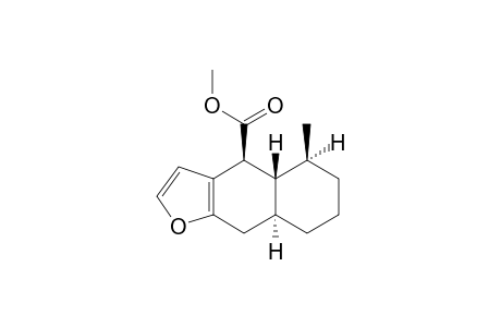 Methyl (4S,4aR,5R,8aS)-5-methyl-4,4a,5,6,7,8,8a,9-octahydronaphtho[2,3-b]furan-4-carboxylate