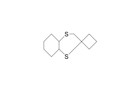 trans-2,6-Dithia-bicyclo(5.4.0)undecane-4-spiro- 1'-cyclobutane