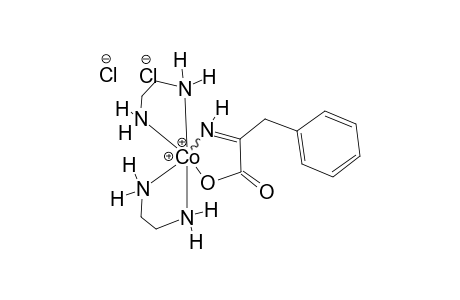 (2-IMINO-3-PHENYLPROPANOATO)-BIS-(ETHANE-1,2-DIAMINE)-COBALT(III)-CHLORIDE