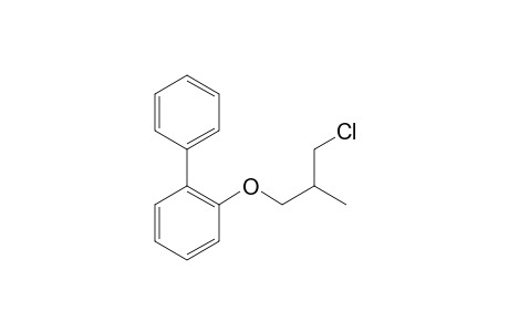 1-(3-Chloranyl-2-methyl-propoxy)-2-phenyl-benzene