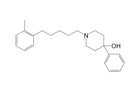 4-Piperidinol, 1-[5-(2-methylphenyl)pentyl]-4-phenyl-