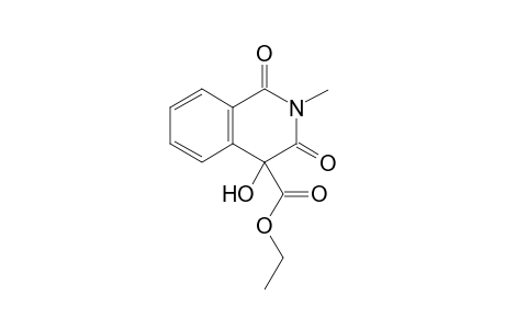 4-Hydroxy-2-methyl-1,3-dioxo-1,2,3,4-tetrahydroisoquinoline-4-carboxylic acid ethyl ester