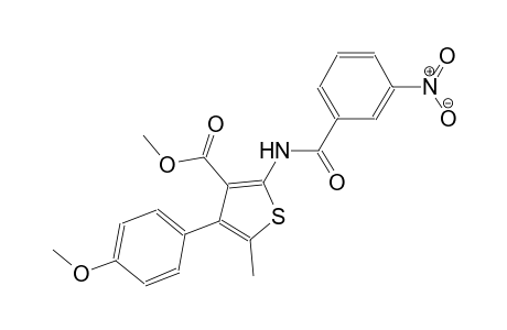 methyl 4-(4-methoxyphenyl)-5-methyl-2-[(3-nitrobenzoyl)amino]-3-thiophenecarboxylate