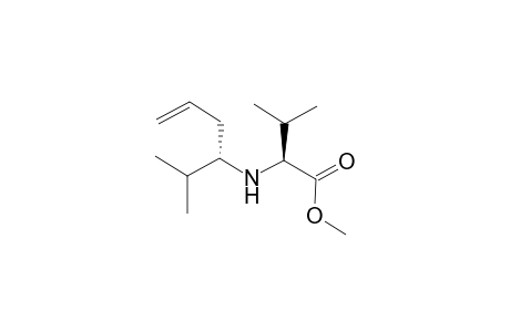 Methyl N-[(4S)-5-Methylhex-1-en-4-yl)]-(S)-valinate