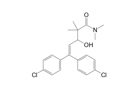 5,5-Bis(4-chlorophenyl)-3-hydroxy-N,N,2,2-tetramethylpent-4-enamide
