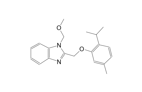 1H-benzimidazole, 1-(methoxymethyl)-2-[[5-methyl-2-(1-methylethyl)phenoxy]methyl]-