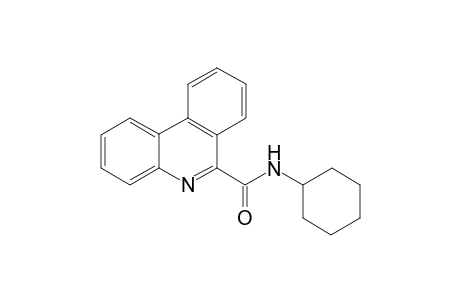 N-Cyclohexylphenanthridine-6-carboxamide