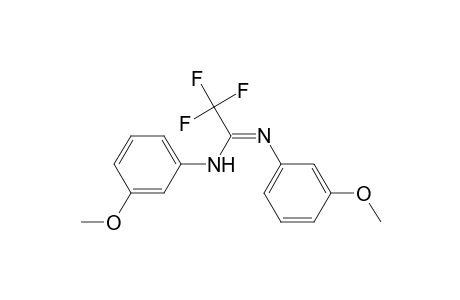 2,2,2-trifluoro-N,N'-bis(3-methoxyphenyl)acetamidine