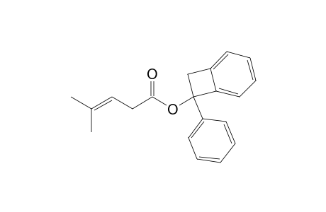1,2-Dihydro-1-phenylbenzocyclobuten-1-yl 4-methyl-3-pentenoate