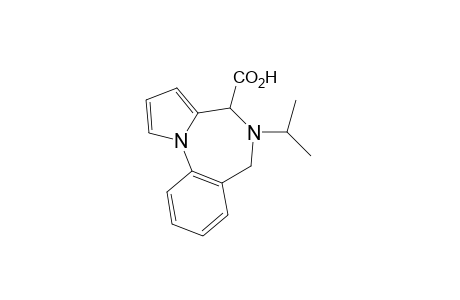 5-Isopropyl-5,6-dihydro-4H-benzo[f]pyrrolo[1,4]diazepine-4-carboxylic acid