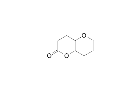 Pyrano[3,2-b]pyran-2(3H)-one, hexahydro-, cis-