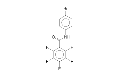 N-(4-Bromophenyl)-2,3,4,5,6-pentafluorobenzamide