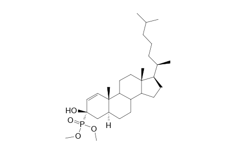 Dimethyl [3.beta.-hydroxy-5.alpha.cholest-1-en-3.alpha.-yl]phosphonate