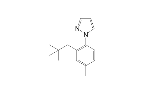 1-(4-Methyl-2-neopentylphenyl)-1H-pyrazole
