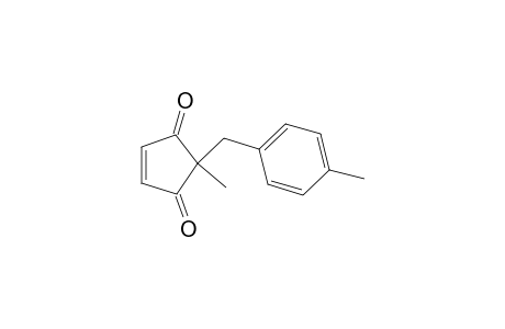 2-Methyl-2-(4-methylbenzyl)cyclopent-4-ene-1,3-dione