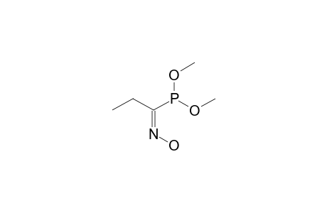 (Z)-DIMETHYL-(1-HYDROXYIMINOPROPYL)-PHOSPHONATE
