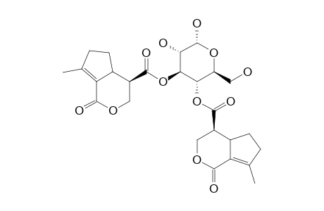 IRIDOLINAROSIDE_B;3,4-BIS-7-DEOXYIRIDOLACTONIC_ACID_ALPHA-D-GLUCOPYRANOSIDE