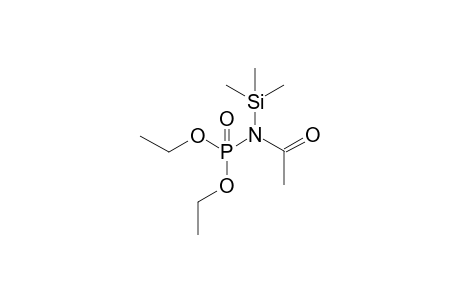 O,O-Diethyl-N-acetyl-N-trimethylsilylphosphoramidate