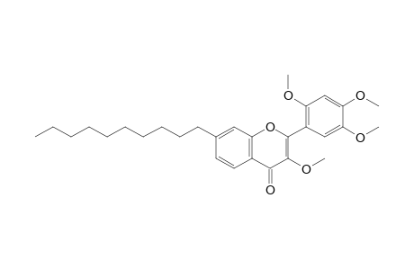 3,2',4',5'-tetramethoxy-7-decyl-flavone