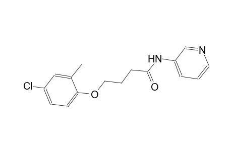 4-(4-chloro-2-methylphenoxy)-N-(3-pyridinyl)butanamide
