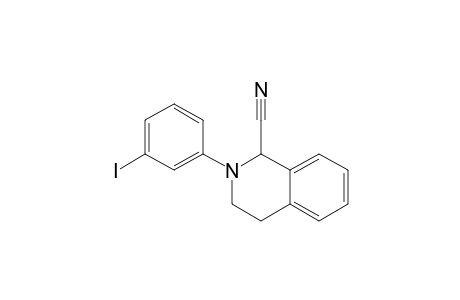 2-(3-IODOPHENYL)-1,2,3,4-TETRAHYDROISOQUINOLINE-1-CARBONITRILE