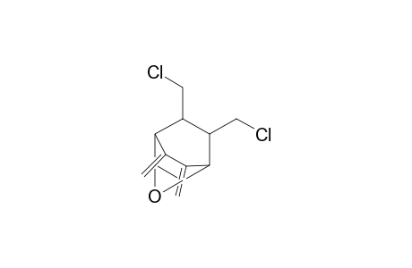 3-Oxatricyclo[3.2.2.0(2,4)]nonane, 6,7-bis(chloromethyl)-8,9-bis(methylene)-, (1.alpha.,2.alpha.,4.alpha.,5.alpha.,6.alpha.,7.beta.)-(.+-.)-