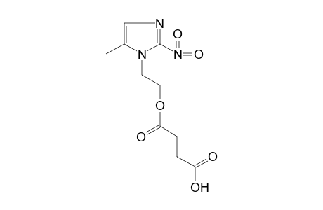 SUCCINIC ACID, MONO[2-(5-METHYL-2-NITROIMIDAZOL-1-YL)ETHYL] ESTER