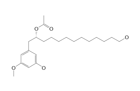 (2'R)-5-(2-ACETOXY-13-HYDROXYTRIDECYL)-1-O-METHYLRESORCINOL