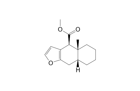 Methyl (4S,4aR,8aR)-4a-Methyl-4,4a,5,6,7,8,8a,9-octahydronaphtho[2,3-b]furan-4-carboxylate