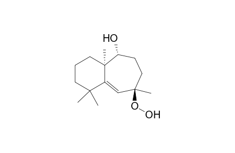(6R,9R,9aR)-6-(dioxidanyl)-4,4,6,9a-tetramethyl-1,2,3,7,8,9-hexahydrobenzo[7]annulen-9-ol