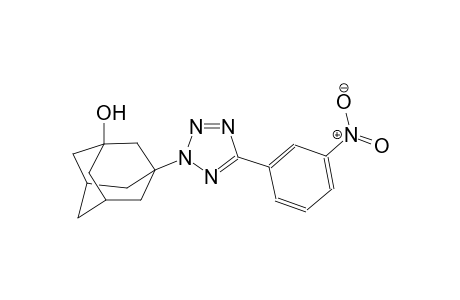 3-[5-(3-nitrophenyl)-2H-tetraazol-2-yl]-1-adamantanol