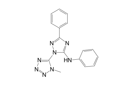 1-(1-Methyl-5-tetrazolyl)-3-phenyl-5-phenylamino-1,2,4-triazole