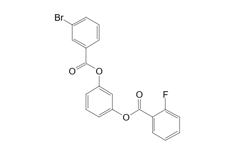 1,3-Benzenediol, o-(3-bromobenzoyl)-o'-(2-fluorobenzoyl)-