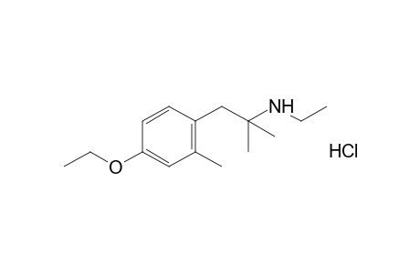 4-ethoxy-N-ethyl-alpha,alpha,2-trimethylphenethylamine, hydrochloride
