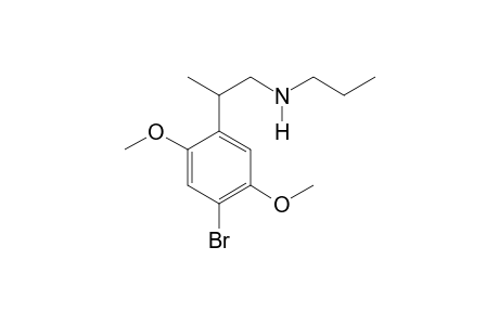 N-Propyl-2-(4-bromo-2,5-dimethoxyphenyl)propylamine