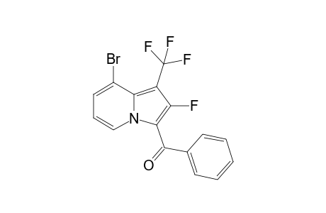 (8-Bromo-2-fluoro-1-trifluoromethyl-indolizin-3-yl)-phenyl-methanone