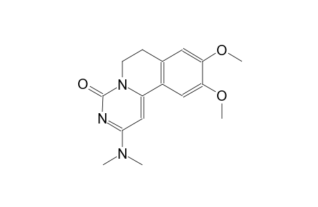2-(dimethylamino)-9,10-dimethoxy-6,7-dihydro-4H-pyrimido[6,1-a]isoquinolin-4-one