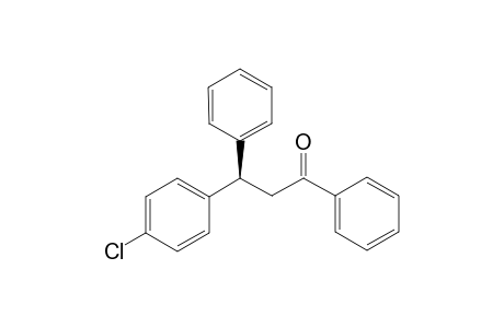 (R)-3-(4-chlorophenyl)-1,3-diphenylpropan-1-one