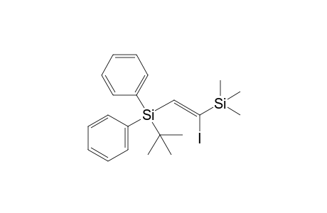 tert-Butyl-[(Z)-2-iodanyl-2-trimethylsilyl-ethenyl]-diphenyl-silane